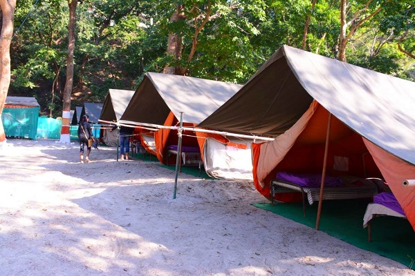 Beach Camp in Shivpuri Rishikesh